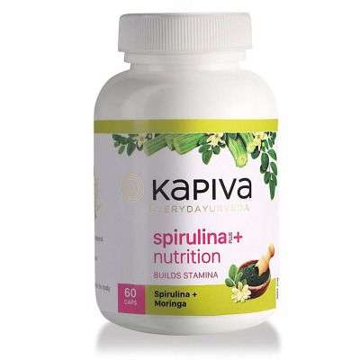 Kapiva Spirulina + Nutrition Capsules