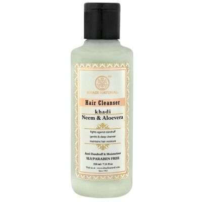 Khadi Herbal Neem & Aloevera Shampoo ( SLS & PARABEN FREE )