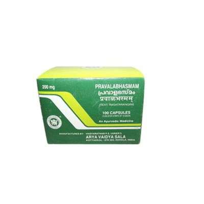 Kottakkal Ayurveda Pravala Bhasmam Capsules