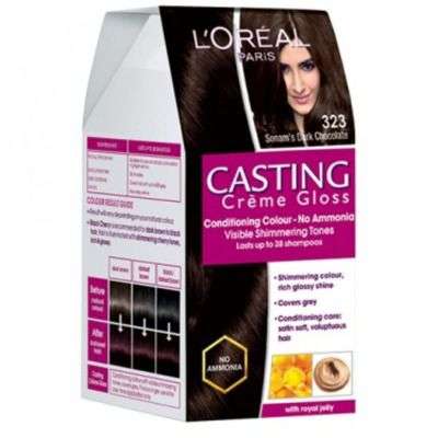 L'oreal Paris Casting Creme Gloss - Sonam's Dark Chocolate 323