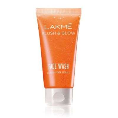 Buy Lakme Blush and Glow Peach Gel Face Wash