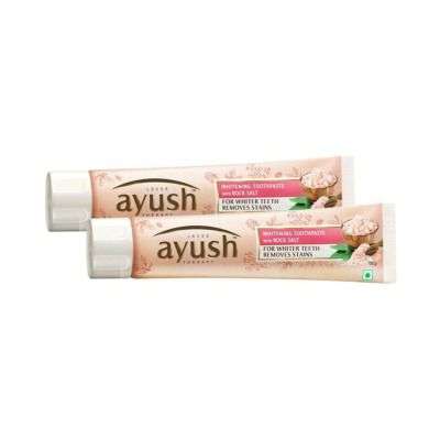 Lever Ayush Whitening Rock Salt Toothpaste
