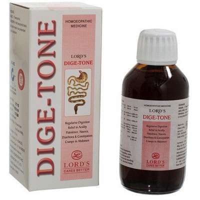 Buy Lords Homeo Dige Tone Syrup 