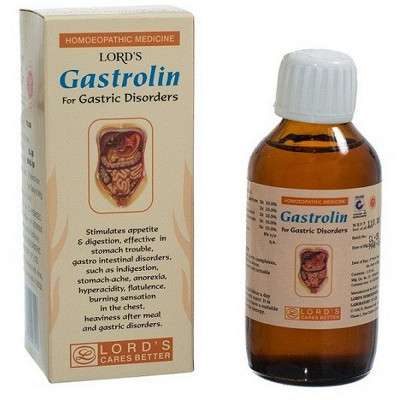 Lords Homeo Gastrolin Syrup 