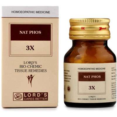 Buy Lords Homeo Nat Phos  - 3X