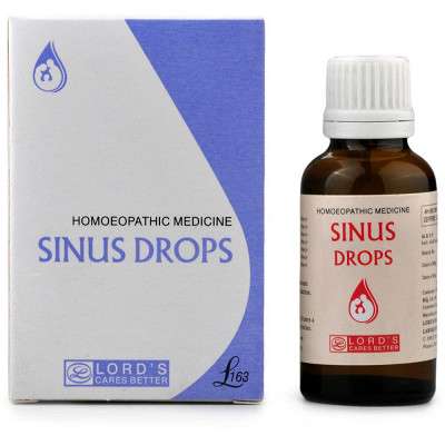 Lords Homeo Sinus Drops 