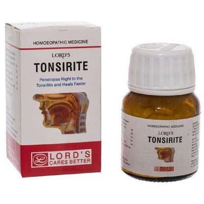 Buy Lords Homeo Tonsirite Tabs 