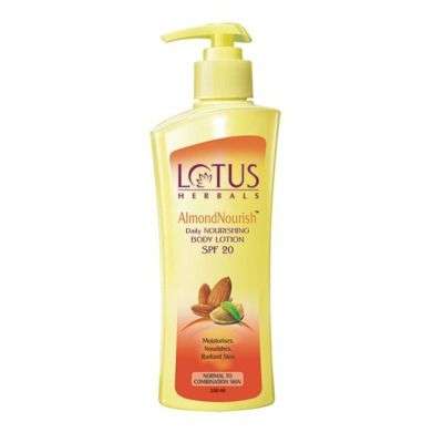 Lotus Herbals AlmondNourish Daily Nourishing Body Lotion SPF 20