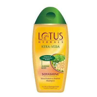 Lotus Herbals Kera - Veda Soyashine Soya Protein and Brahmi Shampoo