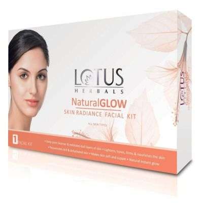 Lotus Herbals Natural Glow Skin Radiance Single Facial Kit