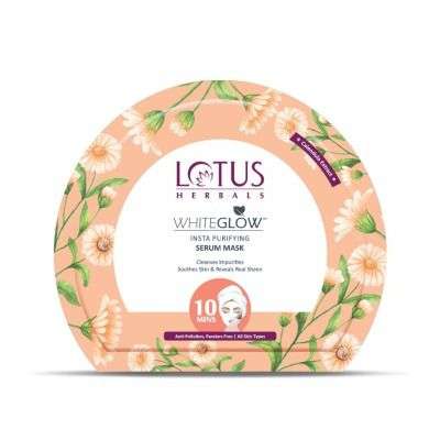 Lotus Herbals WhiteGlow Insta Purifying Serum Mask