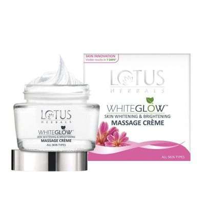 Lotus Herbals Whiteglow Skin Whitening and Brightening Massage Cream