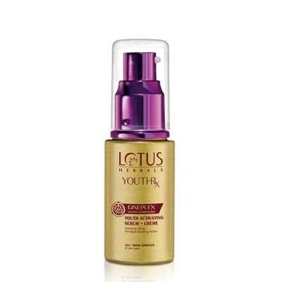 Lotus Herbals YouthRx Activating Serum + Creme