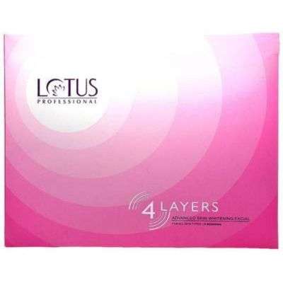 Lotus Professional 4 Layers Advanced Skin Whitening Facial Kit
