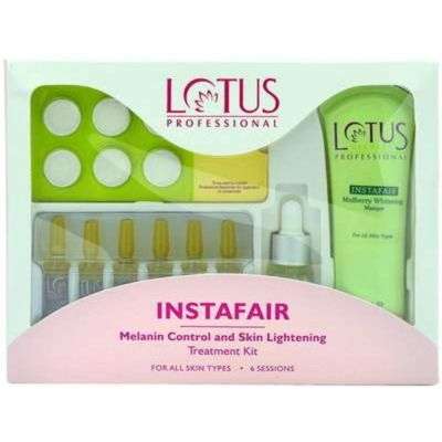 Lotus Professional INSTAFAIR Melanin Control and Skin Lightening Kit