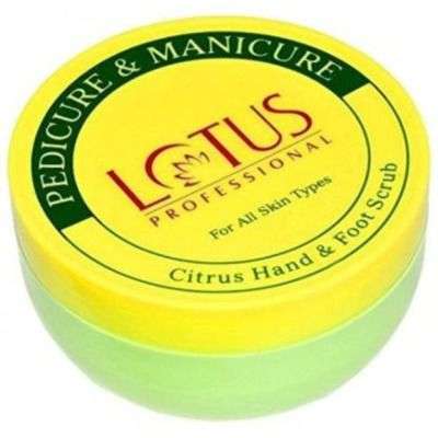Lotus Professional Pedicure and Manicure Citrus Hand and Foot Scrub