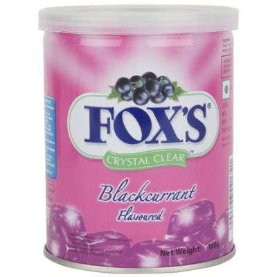 Nestle Fox'S Black Current Flavored Candy Tin