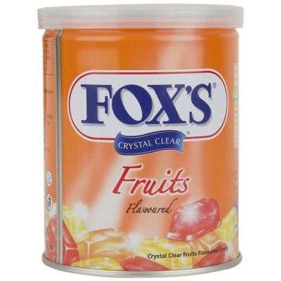 Nestle Fox'S Crystal Clear Fruits Flavored Candy Tin
