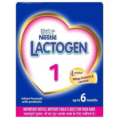Nestle LACTOGEN 1 Infant Formula Powder - Upto 6 months, Stage 1