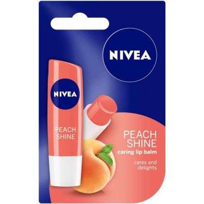 Nivea Lip Balm Fruity Shine Peach