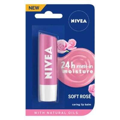 Nivea Lip Balm - Soft Rose