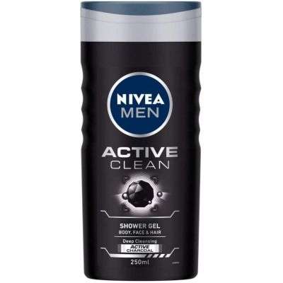 Nivea Men Active Clean Body Wash Shower Gel