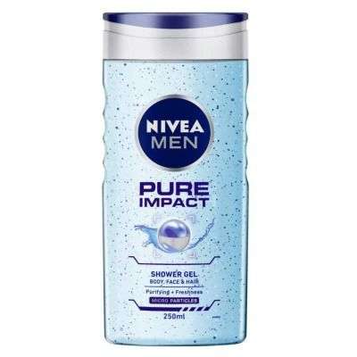 Nivea Men Shower Gel Pure Impact Body Wash