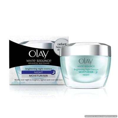Buy Olay White Radiance Advanced Night Essence Skin Cream Moisturizer