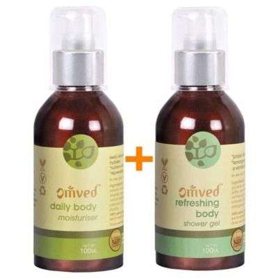Buy Omved Daily Body Moisturiser & Refreshing Body Shower Gel ( Pack of 2)