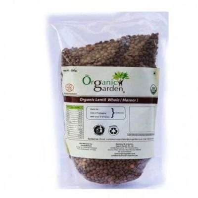 Organic Garden Lentil Whole (Masoor)