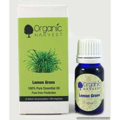 Organic Harvest Lemon Grass 100% Pure Essential Oil