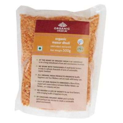 Organic India Organic Masur Dhuli