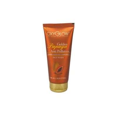 Oxyglow Golden Glow Papaya Anti Pollution Face Wash