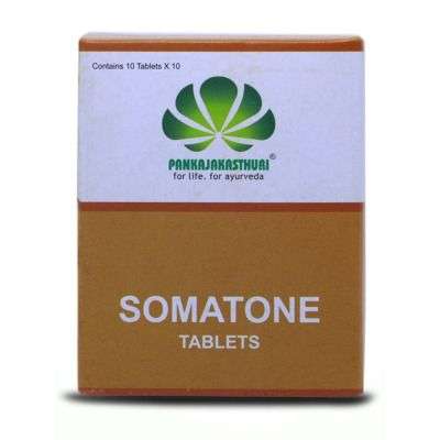 Pankajakasthuri Herbals Somatone Tablets