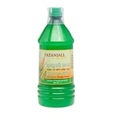 Patanjali Aloevera Juice with Fiber and Orange Flavour