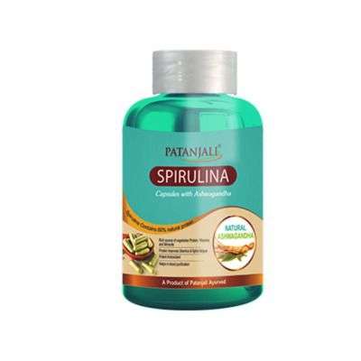 Patanjali Spirulina Capsule With Ashwagandha