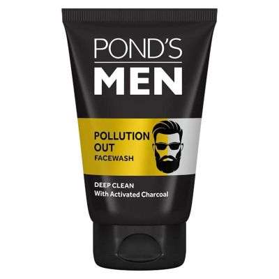 POND'S Men Pollution Out Activated Charcoal Deep Clean Face Wash