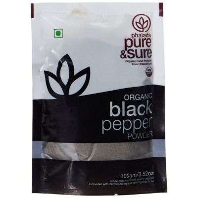 Pure & Sure Organic Powder, Black Pepper