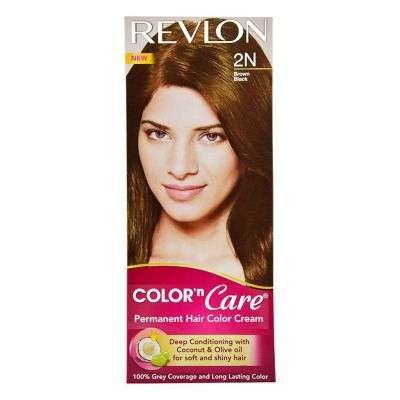Revlon Color And Care Permanent Hair Color Cream - 1 No (40 gm + 67.5 ml)