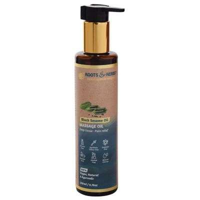 Roots and Herbs Black Sesame Body Massage Oil