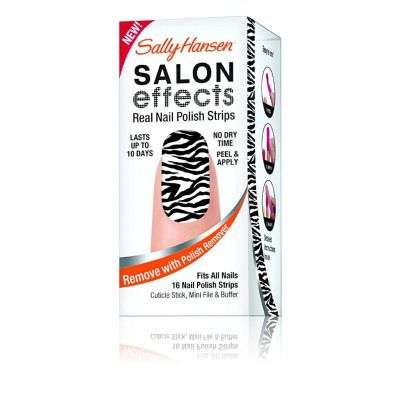 Buy Sally Hansen Salon Effects Real Nail Polish Strips - Wild Child
