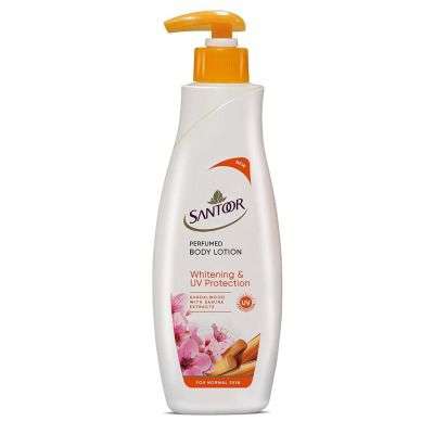 Santoor Whitening and UV Protection Body Lotion