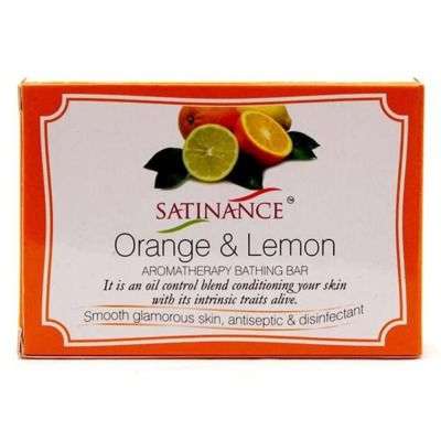Satinance Citrus Orange and Lemon Aromatherapy Bathing Bar