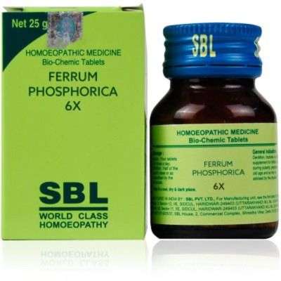 SBL Bio Chemics Salts Ferrum Phosphoricum 6x