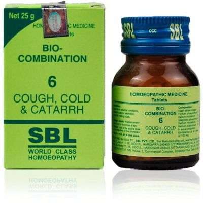 Buy SBL Bio Combination 6 Cough, Cold and Catarrh