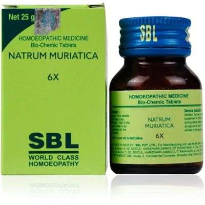 Buy SBL Natrum Muriaticum - 25 gm