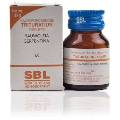 SBL Rauwolfia Serpentina 1X Tabs