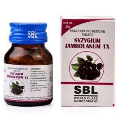 SBL Syzygium Jambolinum 1X Tablet