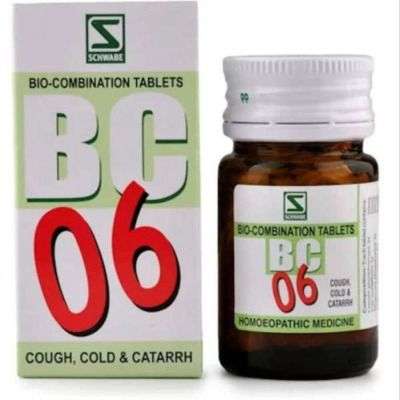 Buy Schwabe Homeopathy Bio Combination 06 - Cough, Cold & Catarrh