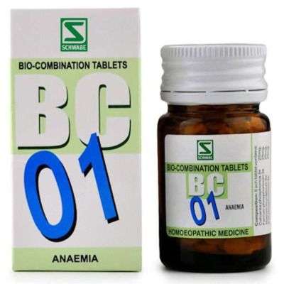 Schwabe Homeopathy Bio Combinations 01 Anaemia